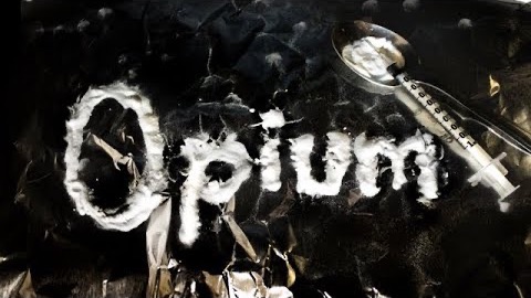 Title card for the documentary series &ldquo;Opium &mdash; A Message of Hope&rdquo;