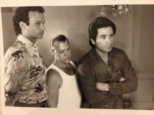 Joe Gironda — on set