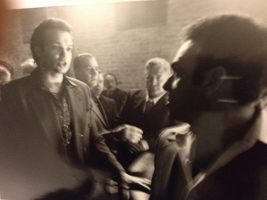 Joe Gironda — on set