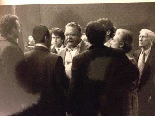 Joe Gironda — on set