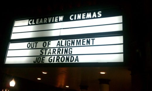 Joe Gironda — on set