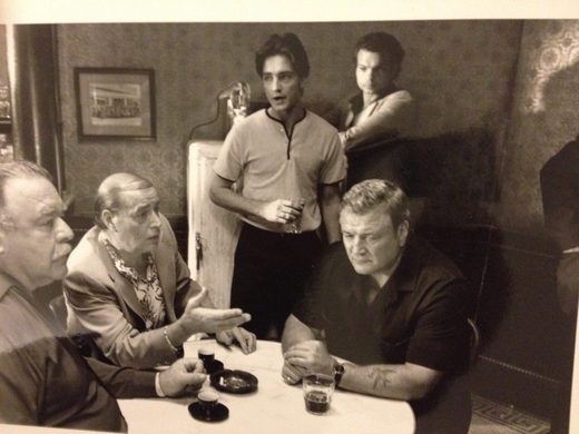Joe Gironda — on set