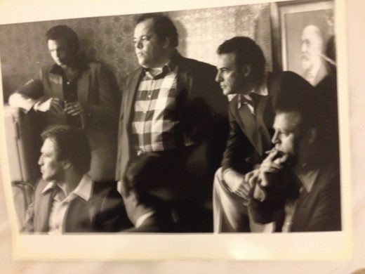 Joe Gironda — on set