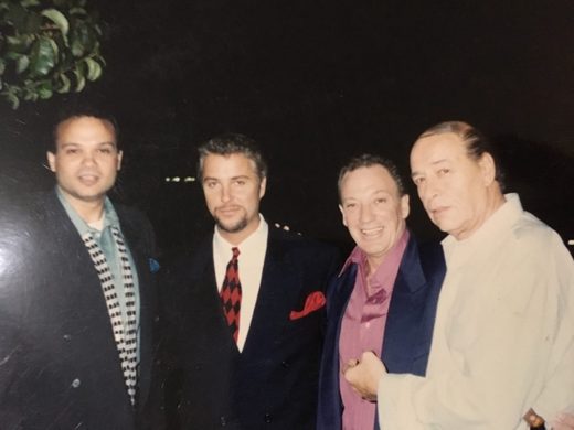 Joe Gironda — on set