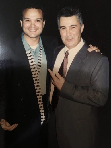 Joe Gironda — on set