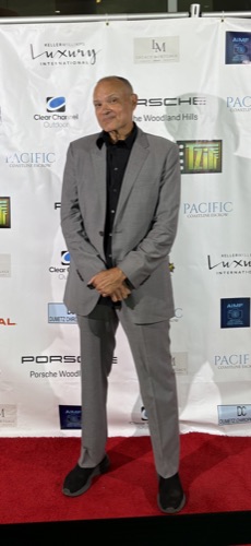 Joe Gironda on the red carpet